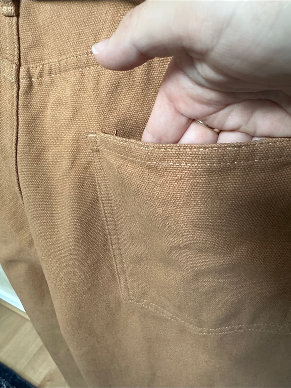 BRÛLÉ Dylan Pant in Tobacco Wide Leg Trousers Jeans with Micro Belt sz 30 - Picture 7 of 14